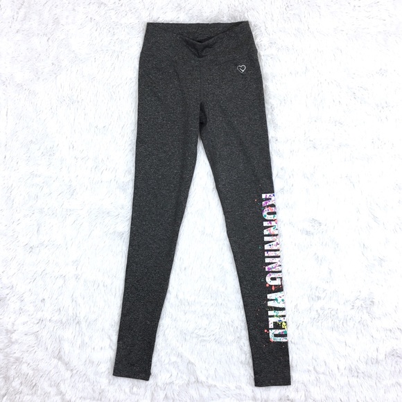 Aeropostale Pants - Aero Gray Running Wild Athletic Leggings